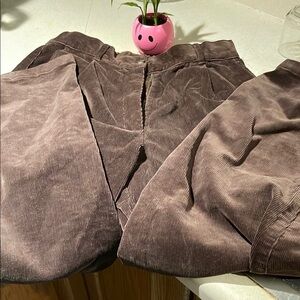 Brown Corduroy Pants